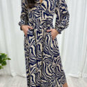 HattieDress-NavyZebra07052401