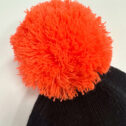 JunaydBeanie-Black-OrangePomPom17042301