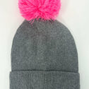 JunaydBeanie-Charcoal-PinkPomPom04052302