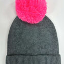 JunaydBeanie-Charcoal-PinkPomPom17042302