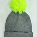 JunaydBeanie-Charcoal-YellowPomPom17042302