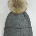 JunaydBeanie-LightGrey-LeopardPomPom17042301