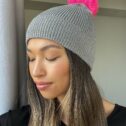 JunaydBeanie-LightGrey-PinkPomPom27062202