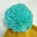 JunaydBeanie-Mustard-BluePomPom17042301