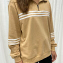 NayaStripedSweatshirt-CamelWhiteStripe.Kym8_22