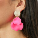 ZoeyClusterEarring-Fuchsia31012401