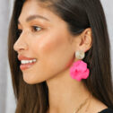 ZoeyClusterEarring-Fuchsia31012402